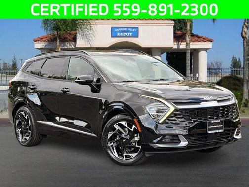 Ebony Black 2023 Kia Sportage SX-Prestige
