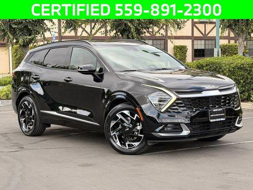 Ebony Black 2023 Kia Sportage SX-Prestige