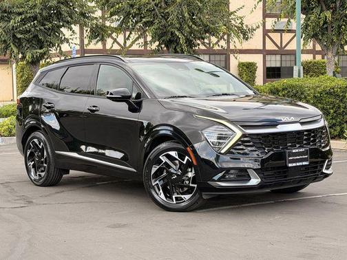 Ebony Black 2023 Kia Sportage SX-Prestige