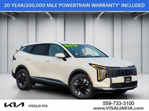 Snow White Pearl 2026 Kia Sportage Hybrid LX