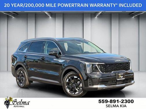 Ebony Black 2026 Kia Sorento S