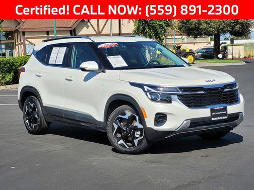 Snow White Pearl 2025 Kia Seltos EX