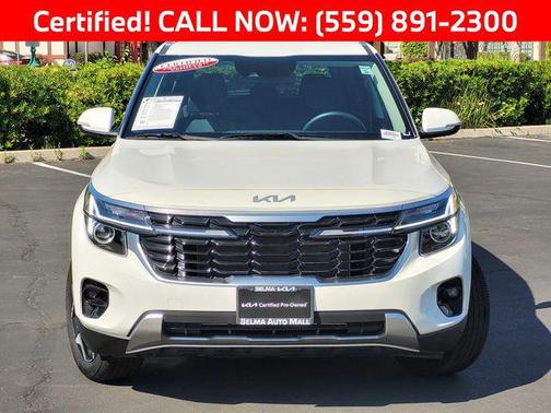 Snow White Pearl 2025 Kia Seltos EX