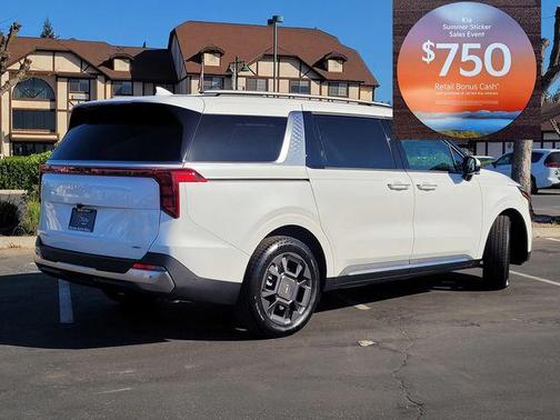 Snow White Pearl 2026 Kia Carnival Hybrid SX