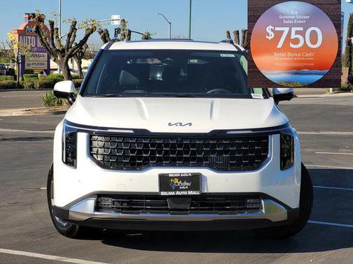 Snow White Pearl 2026 Kia Carnival Hybrid SX