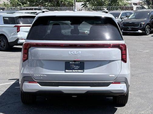 Ceramic Silver 2026 Kia Carnival Hybrid EX