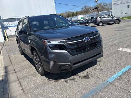Magnetite Gray Metallic Crystal Black Silica 2025 Subaru Forester Hybrid Touring