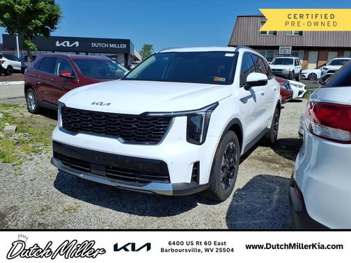 Glacial White Pearl 2025 Kia Sorento S