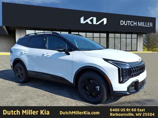 Glacier White Pearl/Black Roof 2026 Kia Sportage S