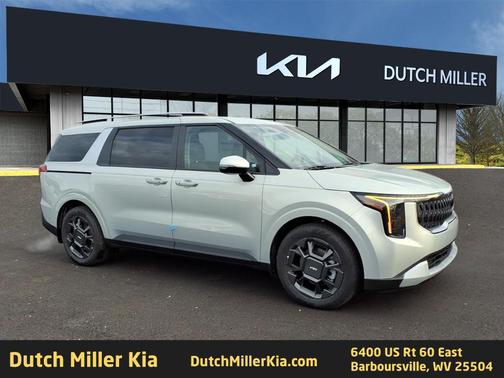 Ivory Silver 2026 Kia Carnival Hybrid EX