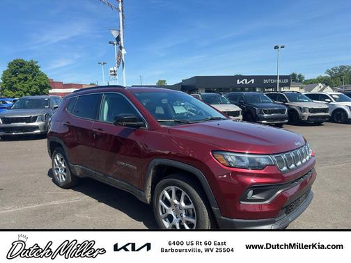 Velvet Red Pearlcoat 2022 Jeep Compass Latitude Lux