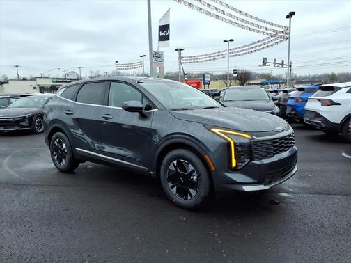 Gravity Gray 2026 Kia Sportage Hybrid LX