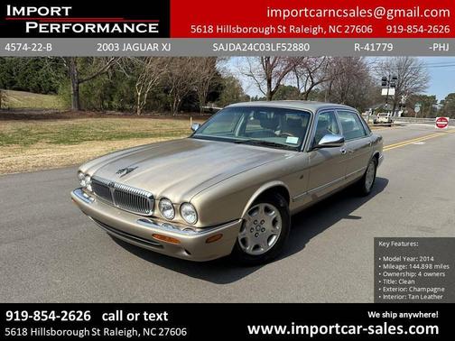 2003 Jaguar XJ Vanden Plas