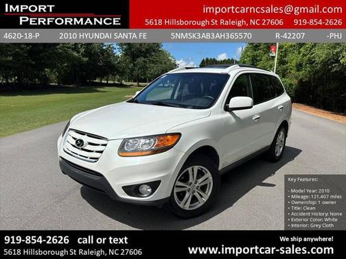 2010 Hyundai SANTA FE Limited