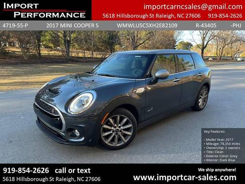 2017 MINI Clubman Cooper S ALL4