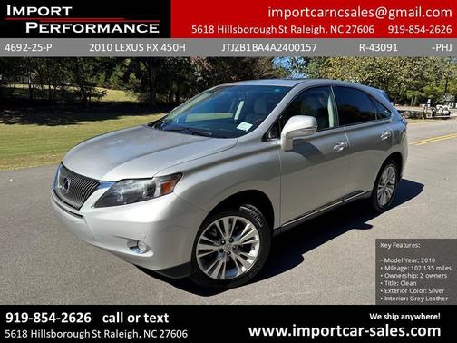 2010 Lexus RX 450h Base