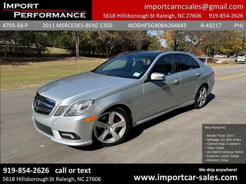 2011 Mercedes-Benz E-Class E 350 Luxury 4dr Sedan