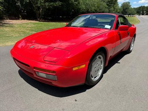 Red 1990 Porsche 944 S2 2dr Convertible