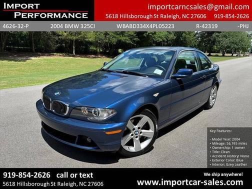 2004 BMW 325 Ci