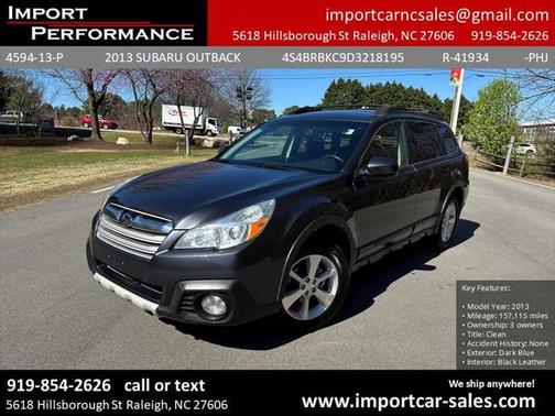 2013 Subaru Outback 2.5i Limited