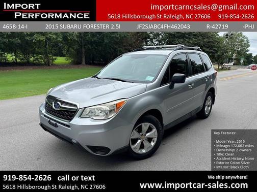 2015 Subaru Forester 2.5i