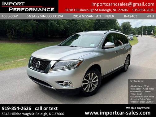 2014 Nissan Pathfinder SL