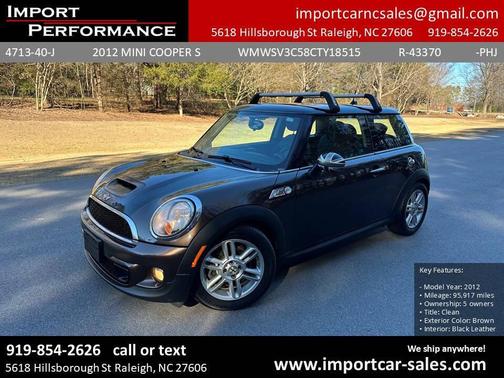 2012 MINI Cooper S Base