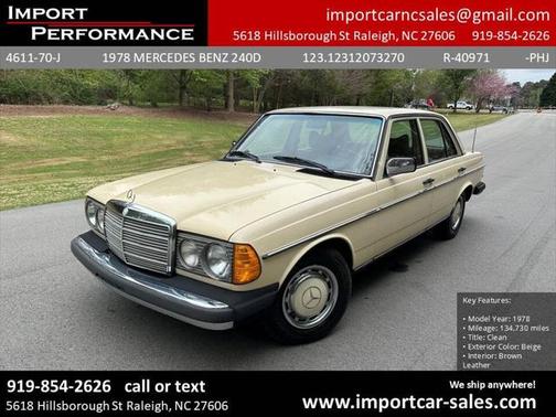 1978 Mercedes-Benz 240D 240D