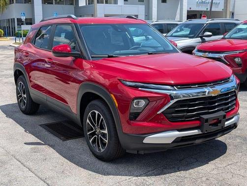 Red 2026 Chevrolet Trailblazer LT