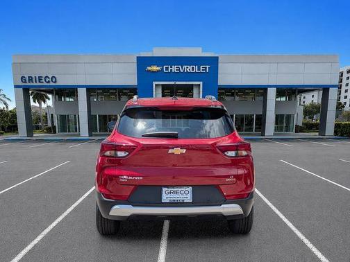 Red 2026 Chevrolet Trailblazer LT