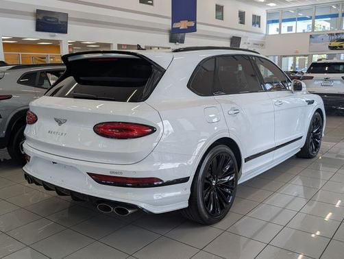 White 2022 Bentley Bentayga Speed