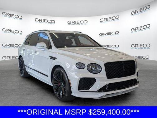 White 2022 Bentley Bentayga Speed
