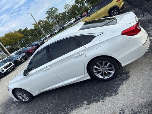 White 2021 Honda Accord LX 1.5T