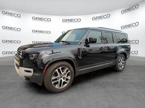 Santorini Black 2023 Land Rover Defender SE