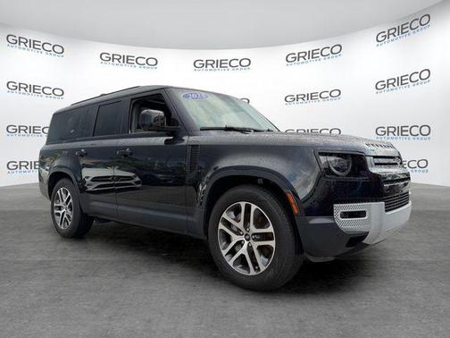Santorini Black 2023 Land Rover Defender SE