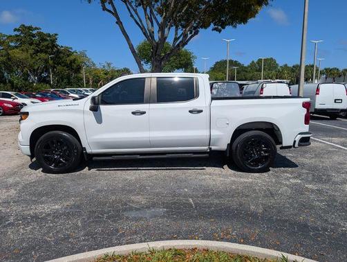 Summit White 2023 Chevrolet Silverado 1500 Custom