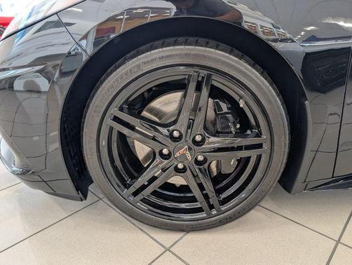 Black 2025 Chevrolet Corvette Stingray w/3LT