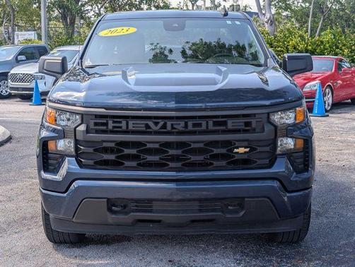 Northsky Blue Metallic 2023 Chevrolet Silverado 1500 Custom