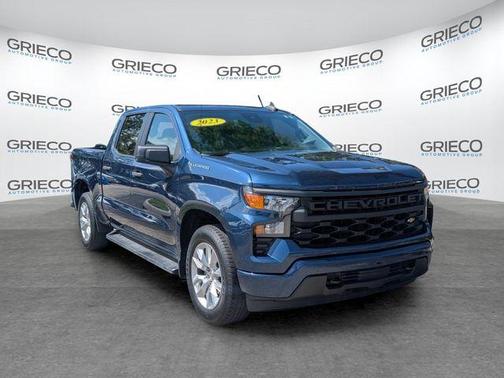 Northsky Blue Metallic 2023 Chevrolet Silverado 1500 Custom