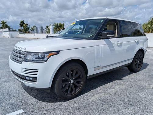 Fuji White 2017 Land Rover Range Rover 3.0L Turbocharged Diesel HSE Td6