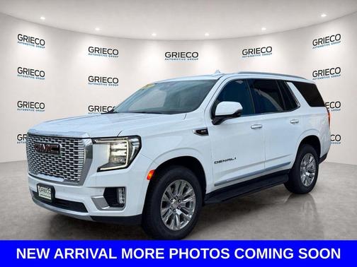 Summit White 2023 GMC Yukon Denali