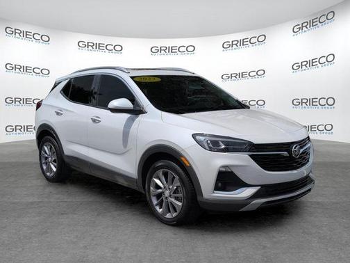 White Frost Tri-Coat 2023 Buick Encore GX Essence