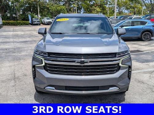 Satin Steel Metallic 2022 Chevrolet Suburban LT