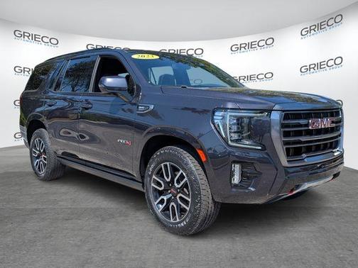 Titanium Rush Metallic 2023 GMC Yukon AT4