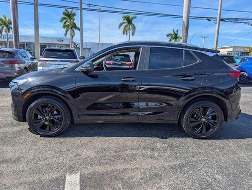 Ebony Twilight Metallic 2024 Buick Encore GX Sport Touring