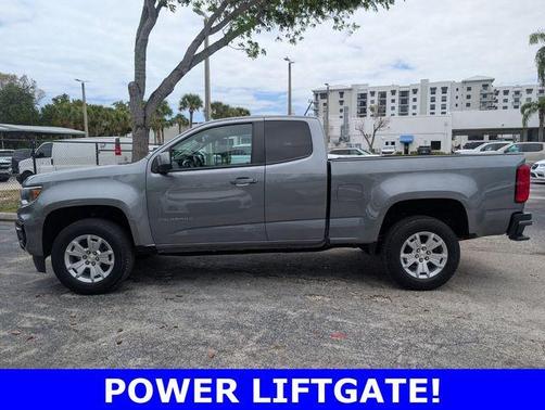 Satin Steel Metallic 2021 Chevrolet Colorado LT