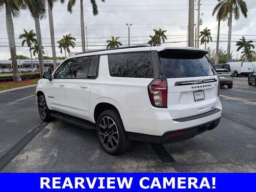 Summit White 2023 Chevrolet Suburban RST