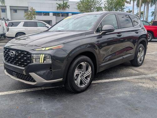 Portofino Gray 2022 Hyundai SANTA FE SE