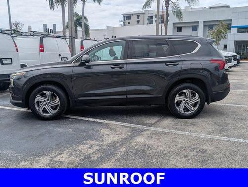 Portofino Gray 2022 Hyundai SANTA FE SE