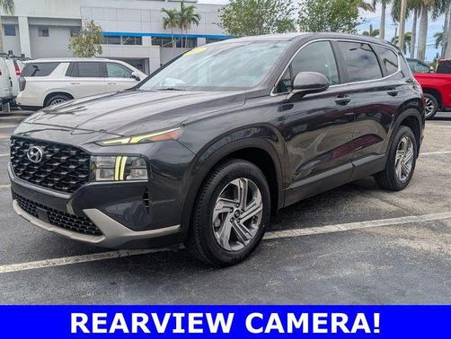 Portofino Gray 2022 Hyundai SANTA FE SE